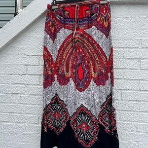 Aztec maxi skirt
